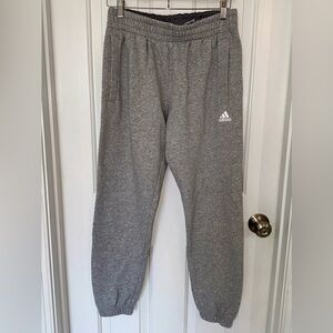 Men’s Adidas Heather Grey Sweatpants barely worn